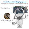 LED Light Helping Hands Magnifying Glass 3X/4.5X w/ 360°Adjust Third Hand Soldering Vise