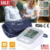 Digital Arm Blood Pressure Monitor LCD Digital Heart Beat BP Gauge Health Test w/Voice