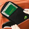 Travel Passport Wallet 12Cells Ticket ID Credit Card Holder Water Repellent Documents Phone Organizer Zipper Case Business Trip Daily Use