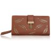 Women Wallet PU Leather Lady Long Purse Phone Clutch Case Credit Card Holder 11 Card Slots 1ID Window 5 Money Pouch