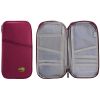 Travel Passport Wallet 12Cells Ticket ID Credit Card Holder Water Repellent Documents Phone Organizer Zipper Case Business Trip Daily Use