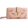 Women Wallet PU Leather Lady Long Purse Phone Clutch Case Credit Card Holder 11 Card Slots 1ID Window 5 Money Pouch