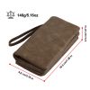 Luxury Women’s Leather Clutch Wallet Card Holder Phone Case Purse