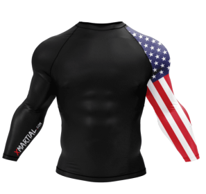 XM AMERICAN WARRIOR - Longsleeve And Shortsleeve - XMARTIAL (Option: XS-LongSleeves)