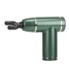 Percussion Massage Gun USB Type C Rechargeable Deep Tissue Vibration Massager Handheld Leg Body Cordless Massager w/ 4 Interchangeable Heads 8 Intensi