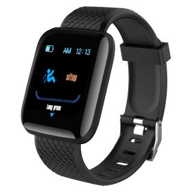 1.3\'\' Fitness Tracker IP67 Waterproof Activity Tracker Smart Bracelet w/Heart Rate Sleep Monitor Pedometer (Option: BLK)