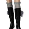 Women Winter Crochet Knit Leg Warmers