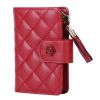 Women Wallet PU Leather Lady Clutch Case Credit Card Holder ID Card Window Coin Purse w/ Tassel For Girls