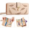 Women Wallet PU Leather Lady Long Purse Phone Clutch Case Credit Card Holder 11 Card Slots 1ID Window 5 Money Pouch