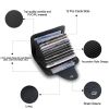 Credit Card Holder Wallet PU Leather Snap Closure Purse Accordion Case with 12 Pcs Card Slots