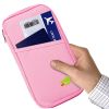Travel Passport Wallet 12Cells Ticket ID Credit Card Holder Water Repellent Documents Phone Organizer Zipper Case Business Trip Daily Use