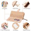 Women Wallet PU Leather Lady Long Purse Phone Clutch Case Credit Card Holder 11 Card Slots 1ID Window 5 Money Pouch