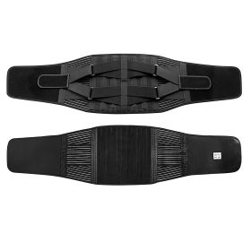 Back Support Brace Breathable Mesh Lumbar Support Belt Adjustable Lower Back Brace with Stays and Springs for Pain Relief for Men Women (Option: XL)