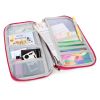 Travel Passport Wallet 12Cells Ticket ID Credit Card Holder Water Repellent Documents Phone Organizer Zipper Case Business Trip Daily Use