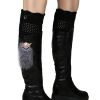 Women Winter Crochet Knit Leg Warmers
