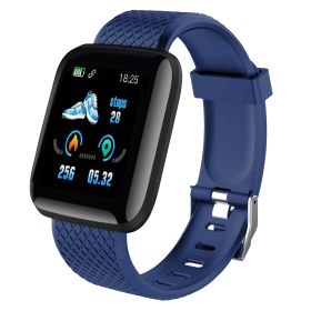 1.3\'\' Fitness Tracker IP67 Waterproof Activity Tracker Smart Bracelet w/Heart Rate Sleep Monitor Pedometer (Option: BLU)
