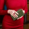 Luxury Women’s Leather Clutch Wallet Card Holder Phone Case Purse