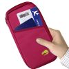 Travel Passport Wallet 12Cells Ticket ID Credit Card Holder Water Repellent Documents Phone Organizer Zipper Case Business Trip Daily Use