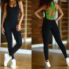 Women\'s Sports YOGA Workout Gym Fitness Jumpsuit